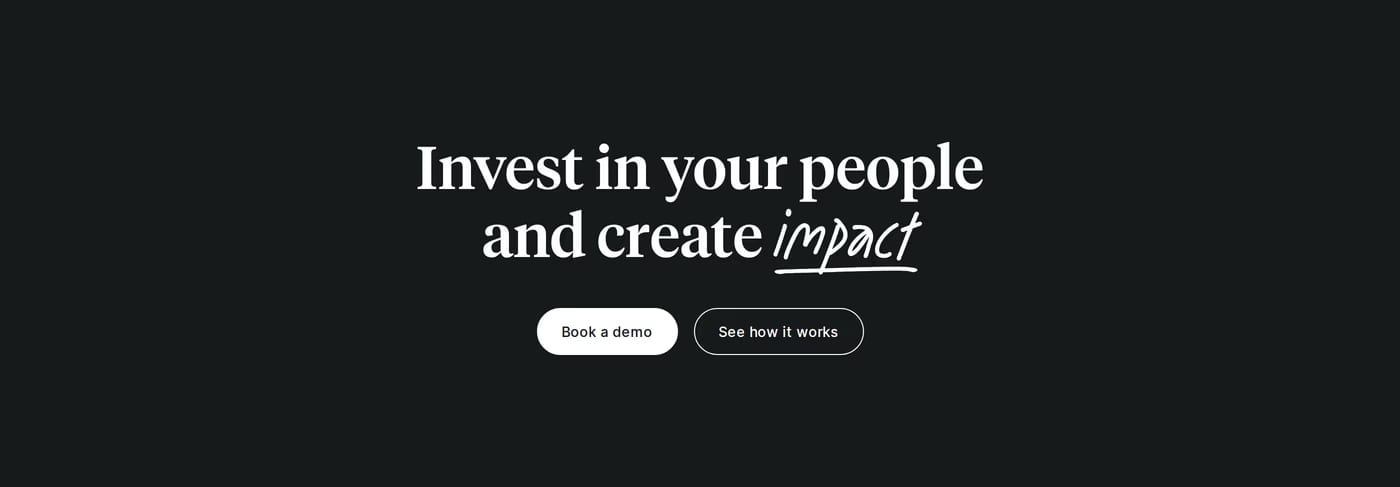 Culture Amp Call to action section