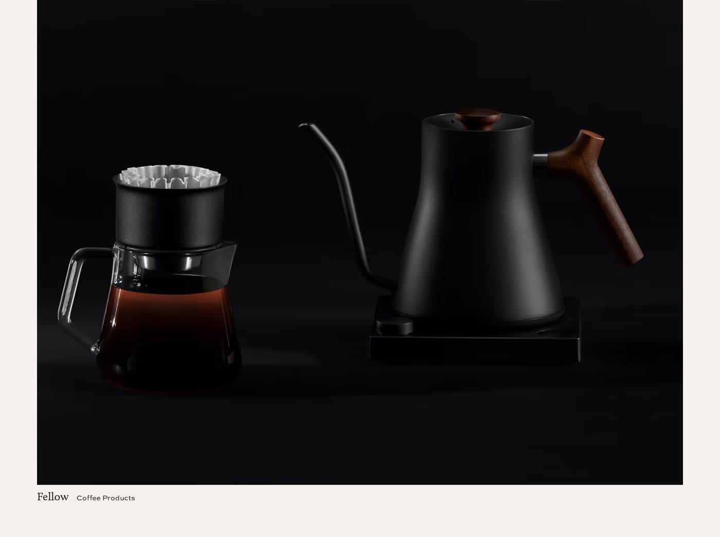 Edition — screenshot of the products section