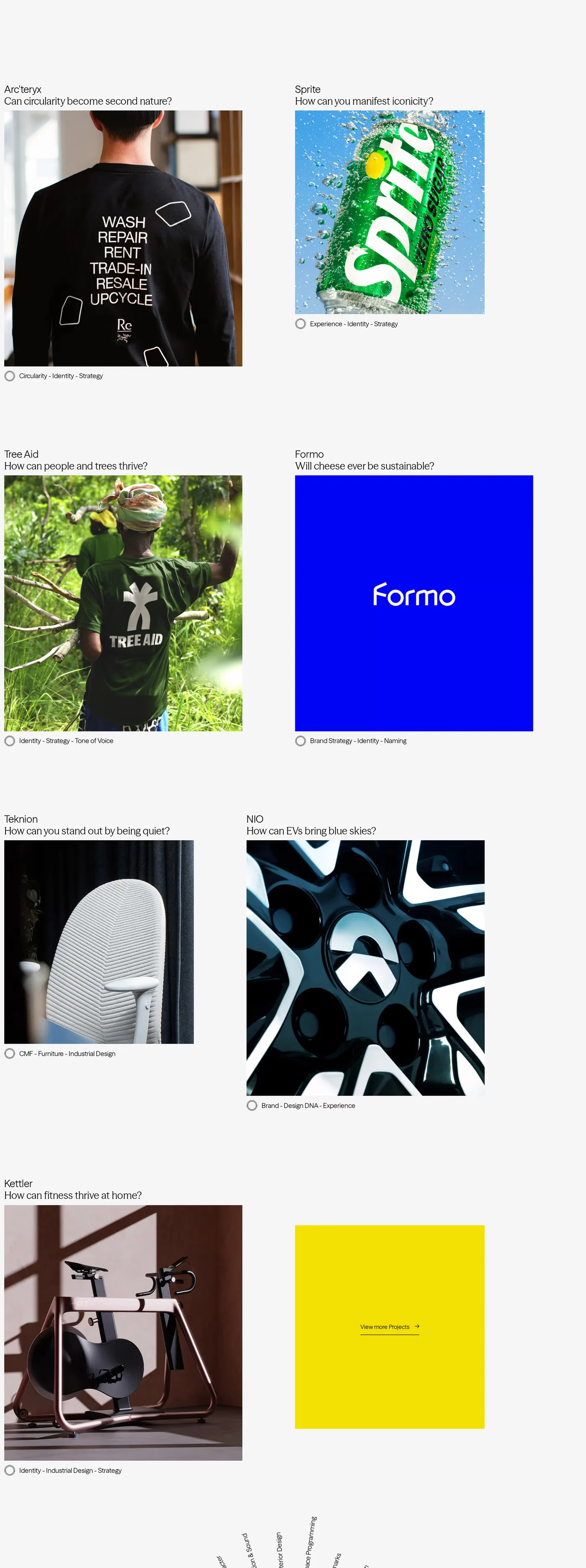 forpeople — screenshot of the portfolio section