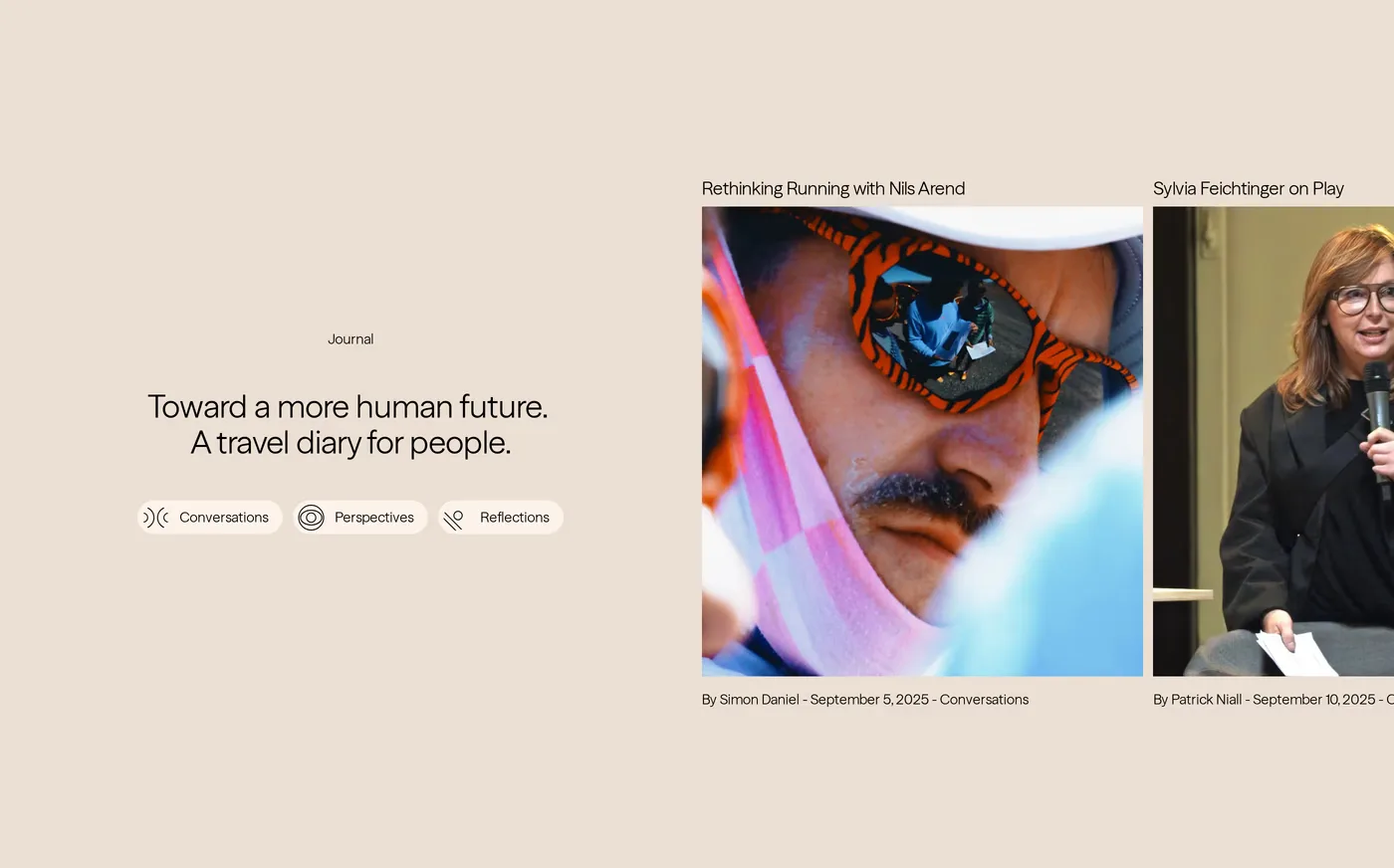 forpeople — screenshot of the blog section