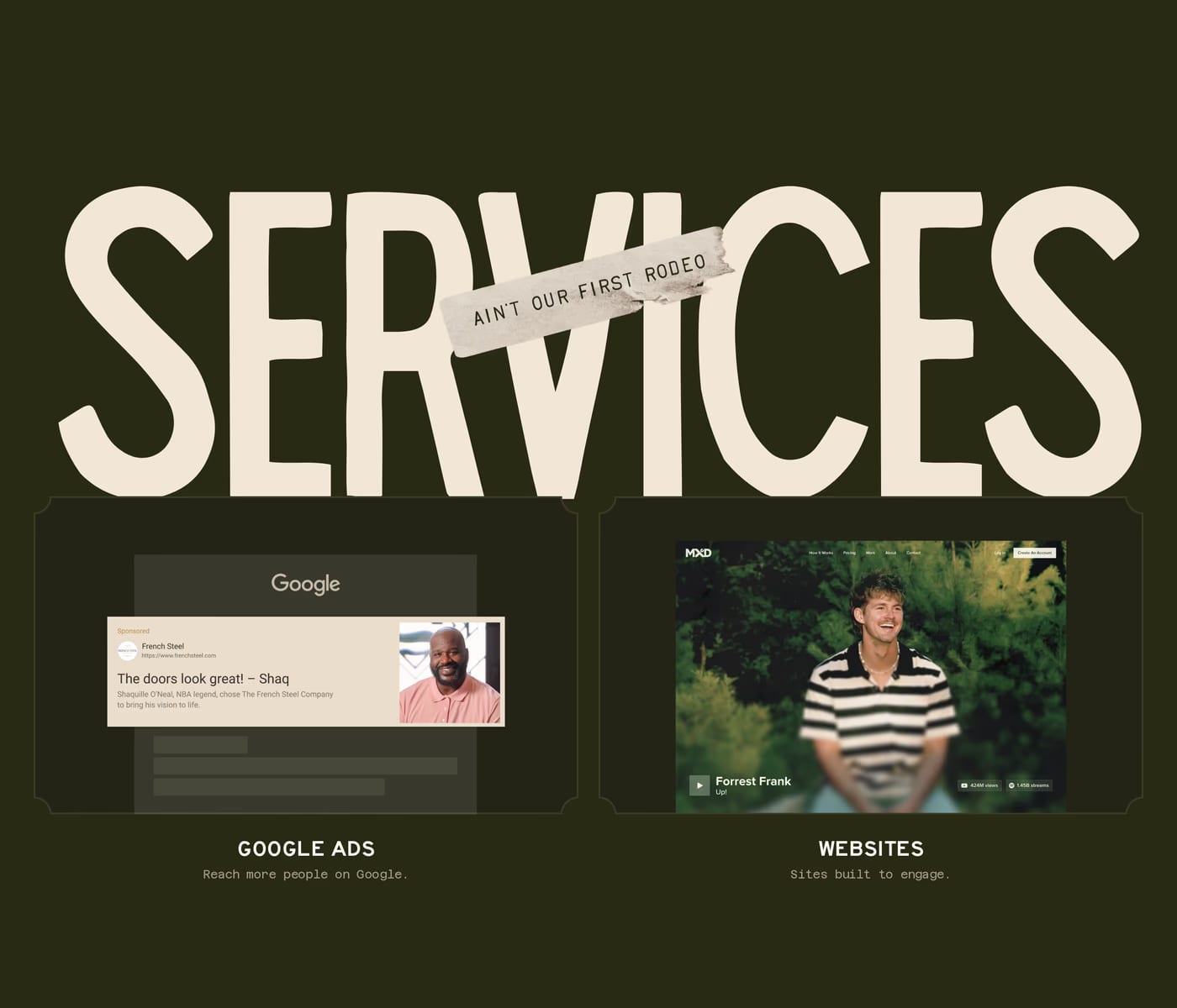 Good Friends Services section