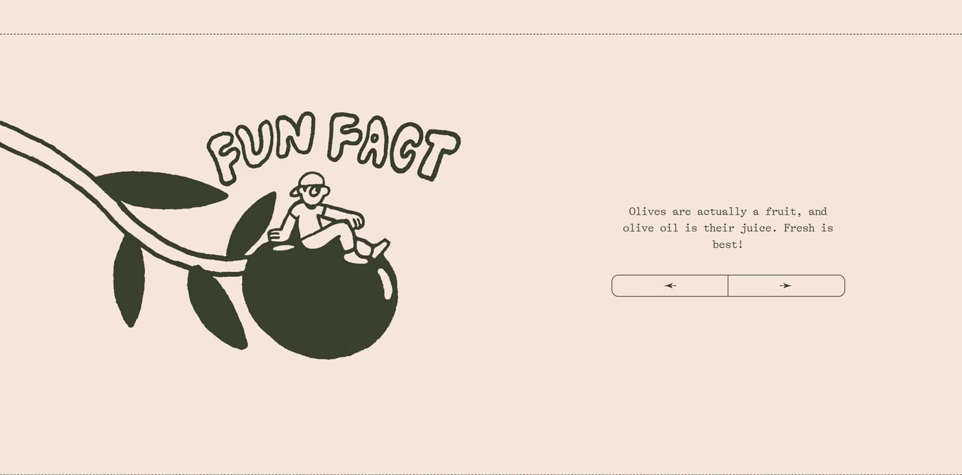 Graza — screenshot of the about section