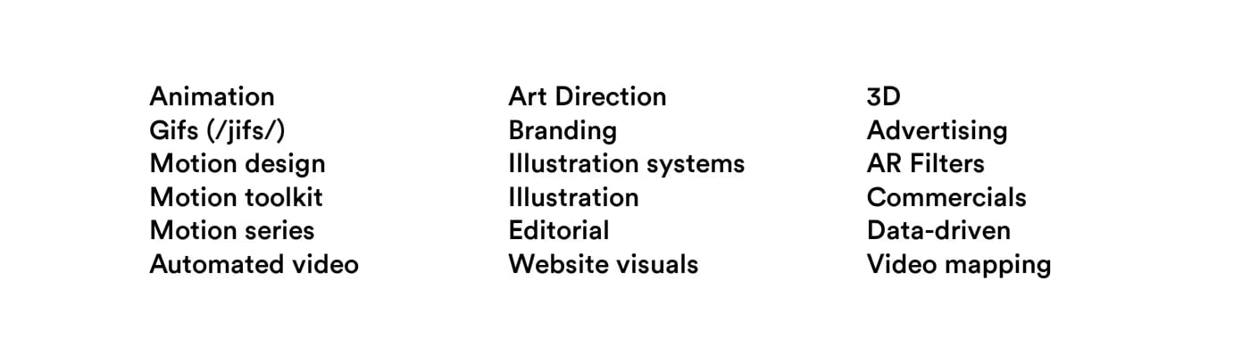 Illo Services section