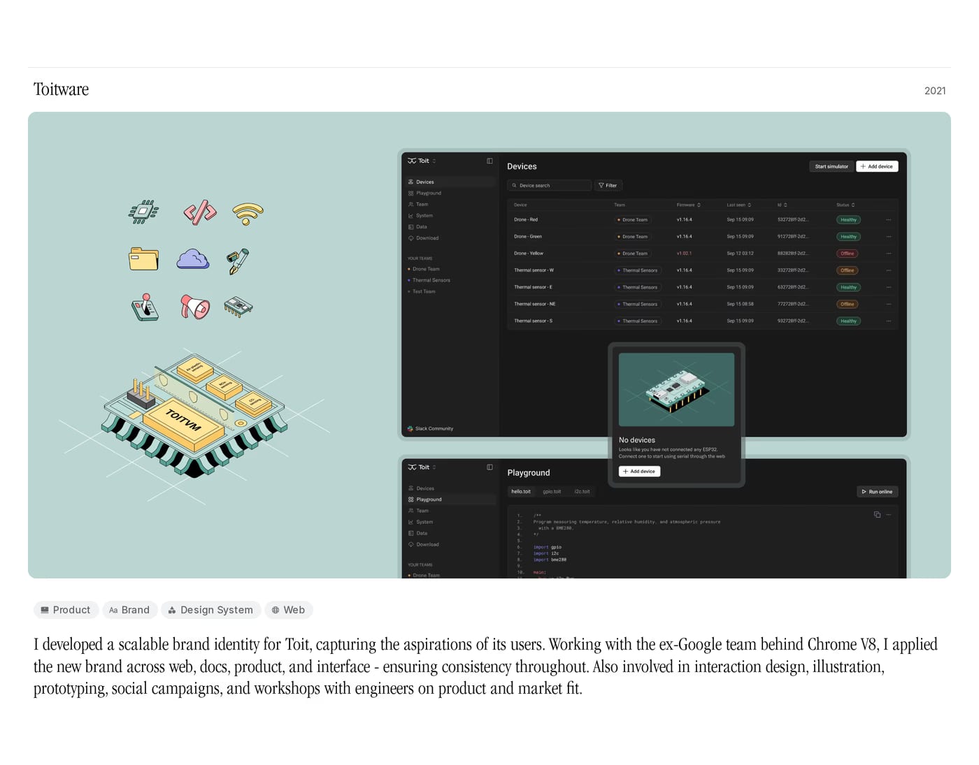 Jack Theobald Portfolio section