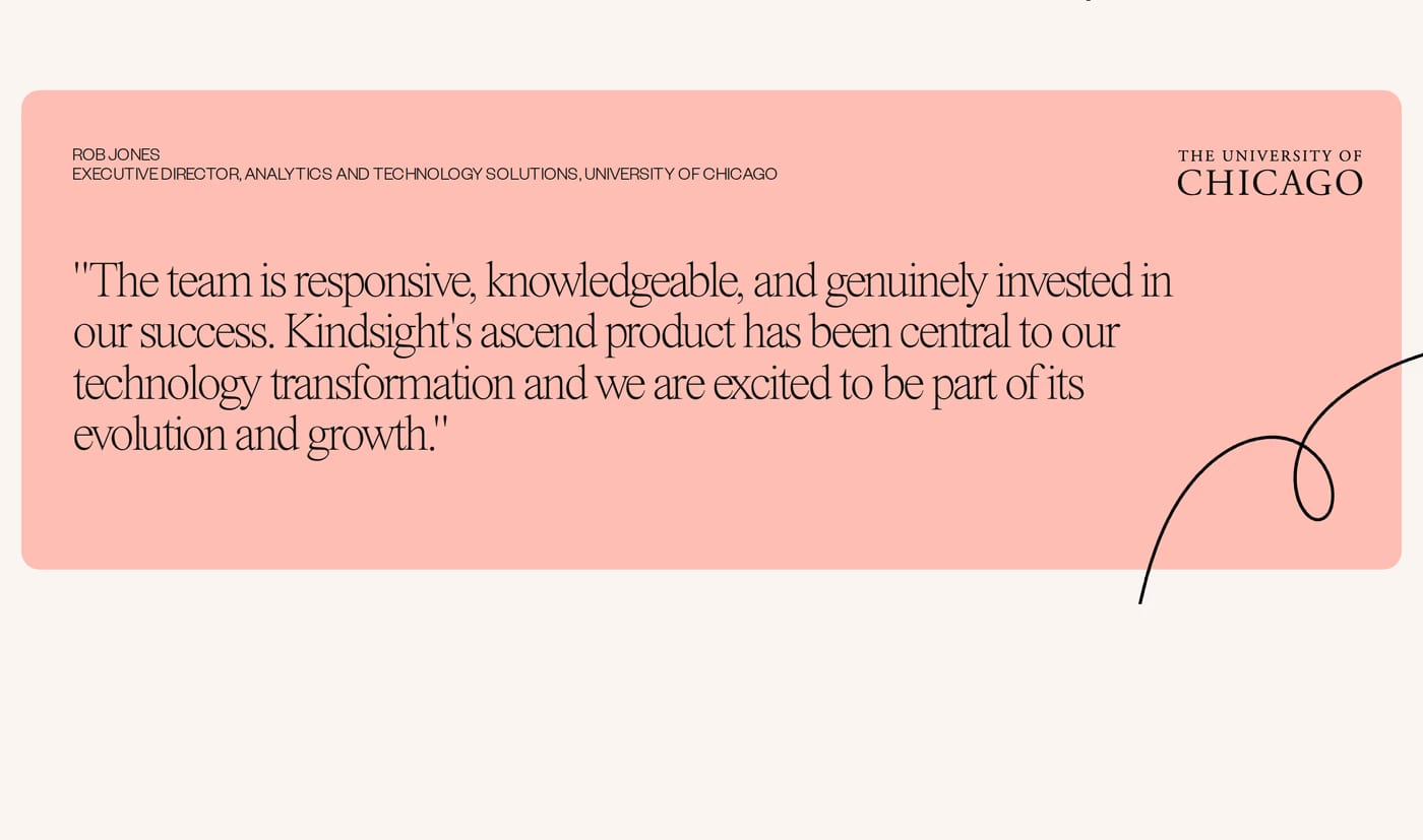 Kindsight Testimonials section