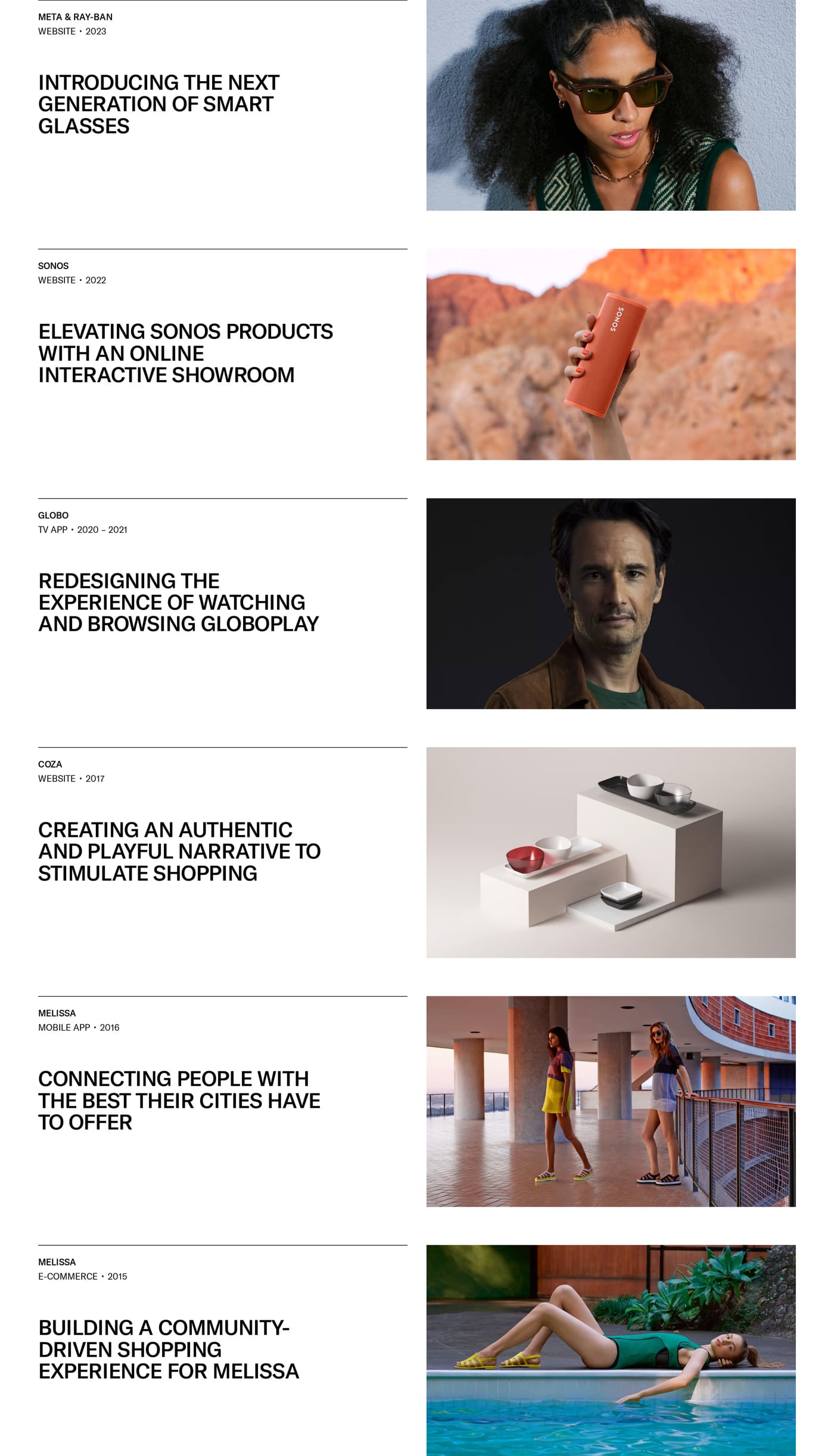 Marco Almeida Portfolio section