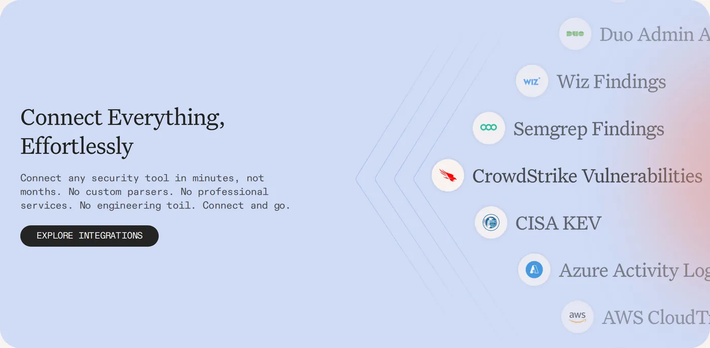 Monad — screenshot of the hero section