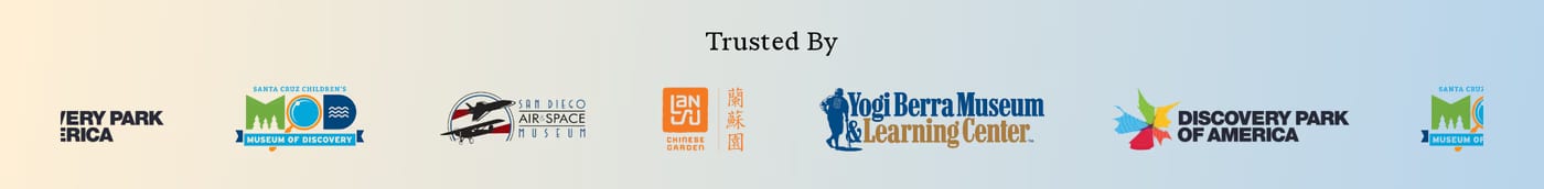 Muse — screenshot of the logos section