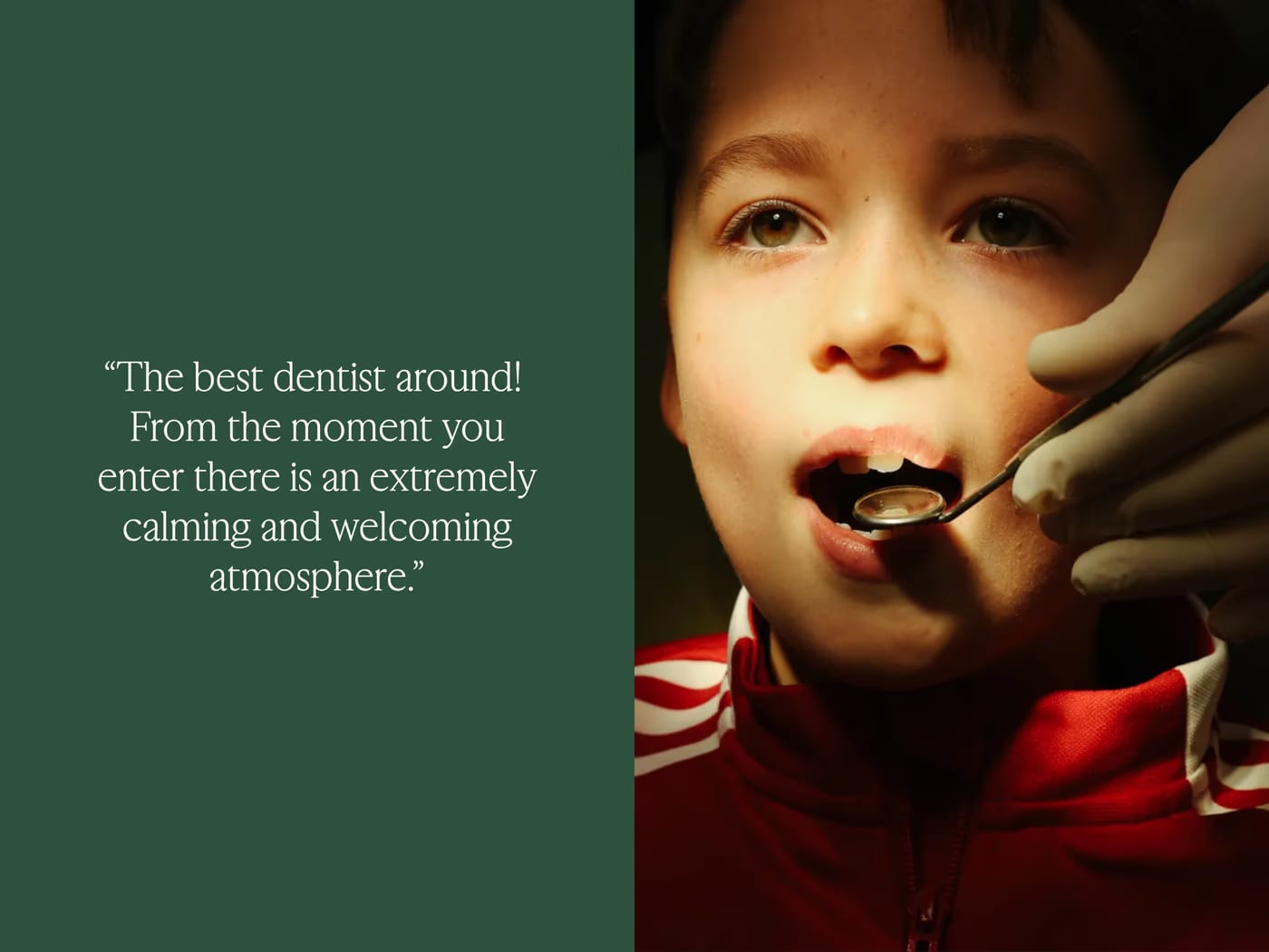 One Manor Place — screenshot of the testimonials section