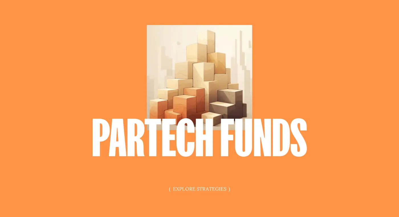 Partech — screenshot of the hero section