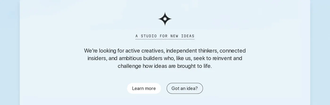 Plain Sight Ventures — screenshot of the hero section