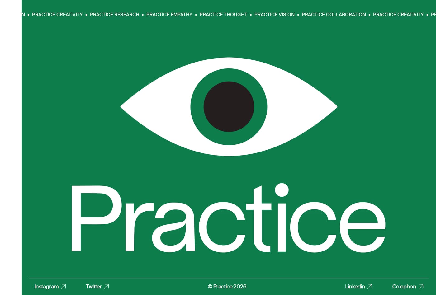 Practice Footer section