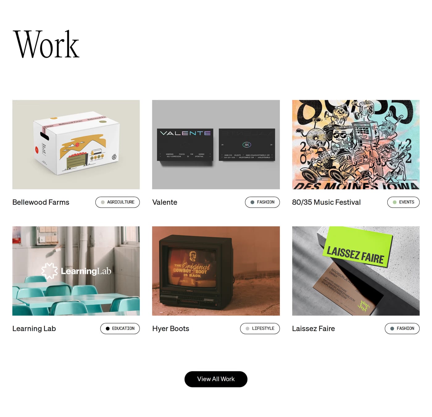 Precious Portfolio section