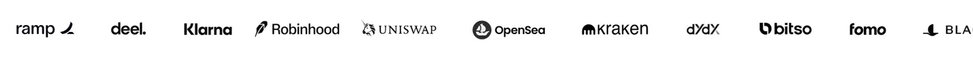 Privy — screenshot of the logos section