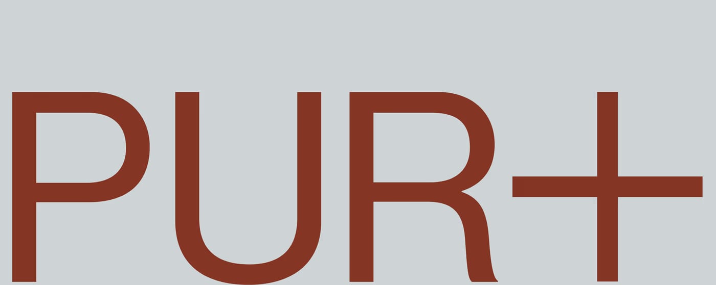 PUR+ Architekten — screenshot of the hero section