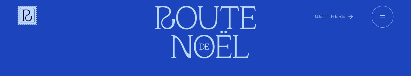Route de Noël Navigation section