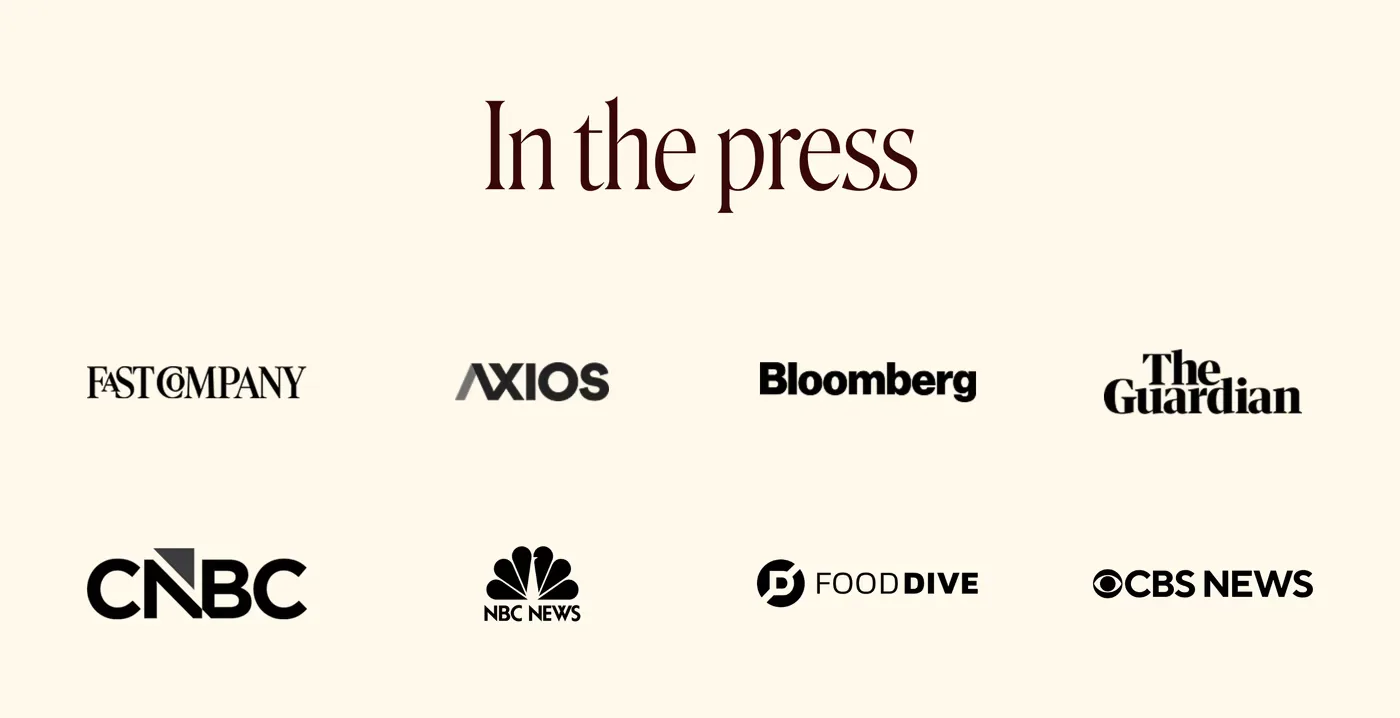 Savor — screenshot of the logos section
