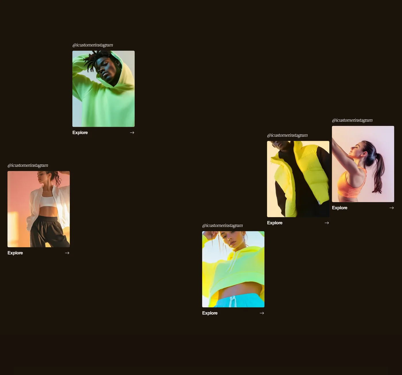 ZephyrWear — screenshot of the blog section