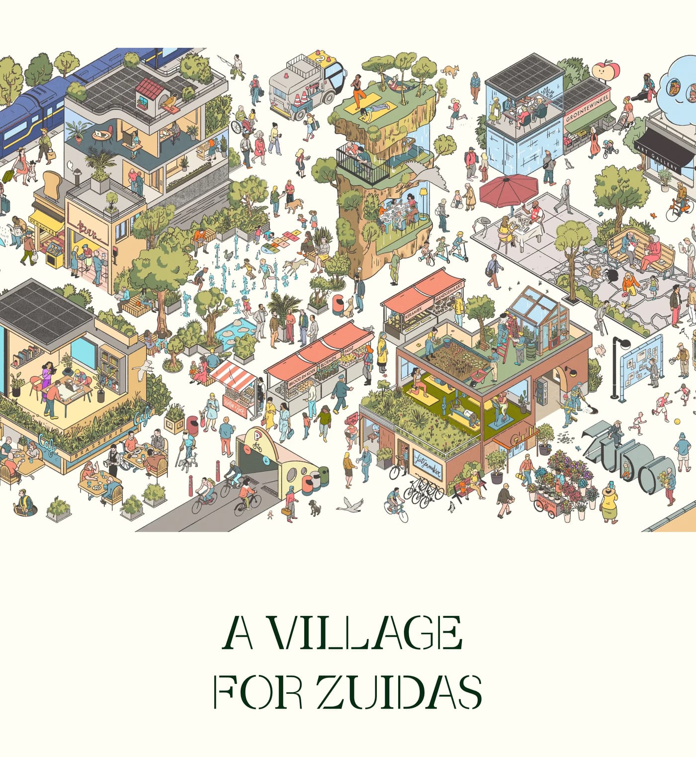 Zudo — screenshot of the hero section