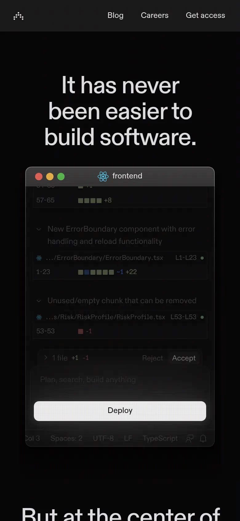 Antimetal mobile screenshot