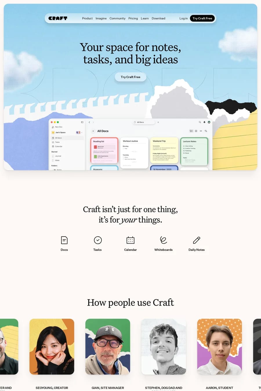 2024 — landing website screenshot