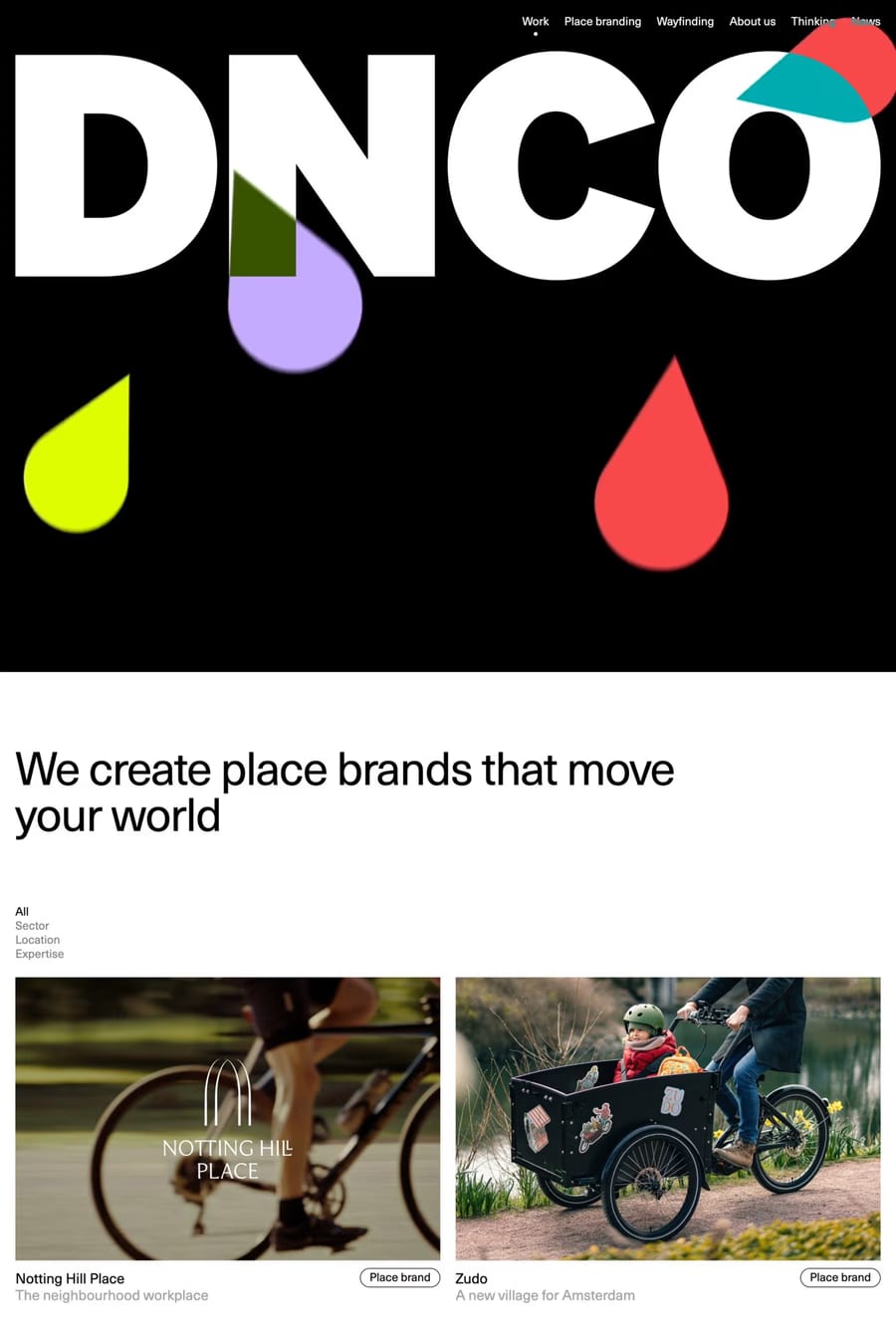 DNCO — agency website screenshot