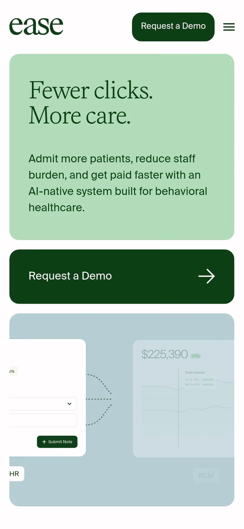 Ease Health mobile screenshot