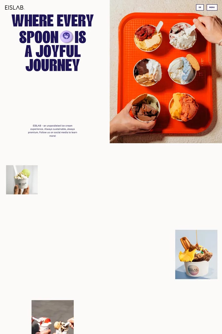 Eislab — shop website screenshot
