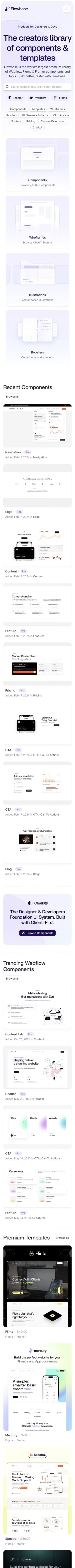 Flowbase mobile screenshot