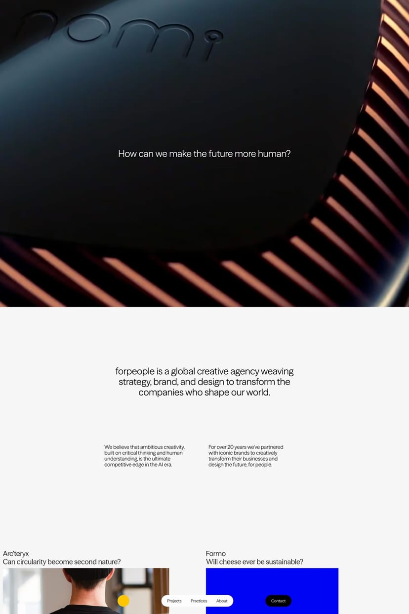 forpeople — screenshot of an agency site