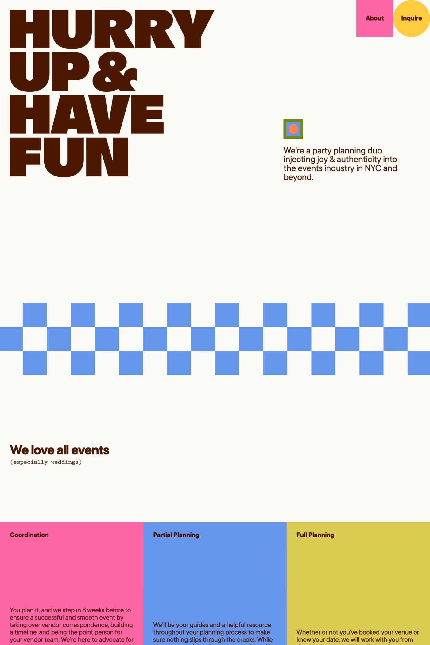 Hurry Up & Have Fun