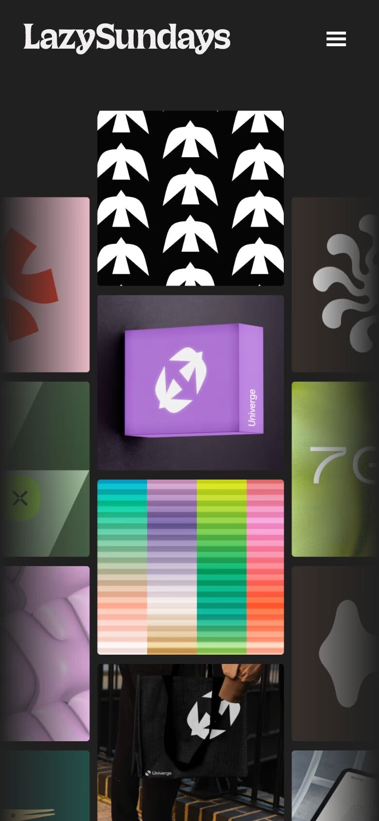 Lazy Sundays mobile screenshot