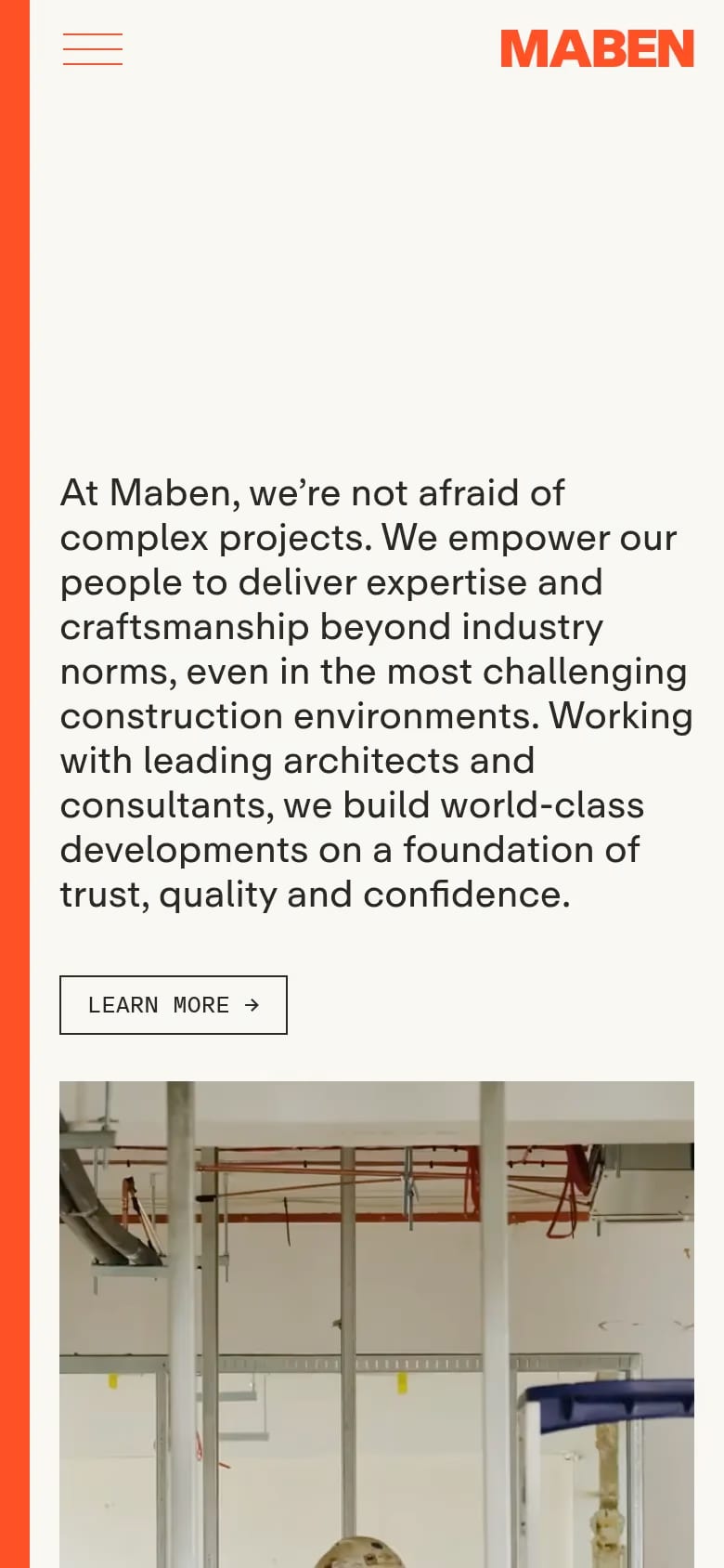 Maben mobile screenshot