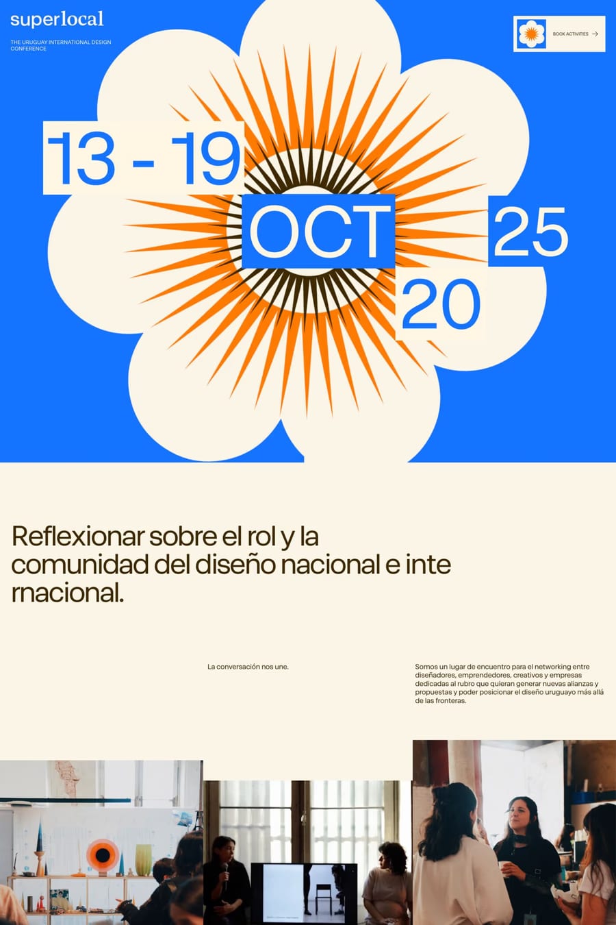 Superlocal — landing website screenshot