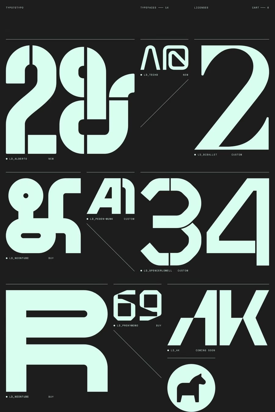 T72T — portfolio website screenshot