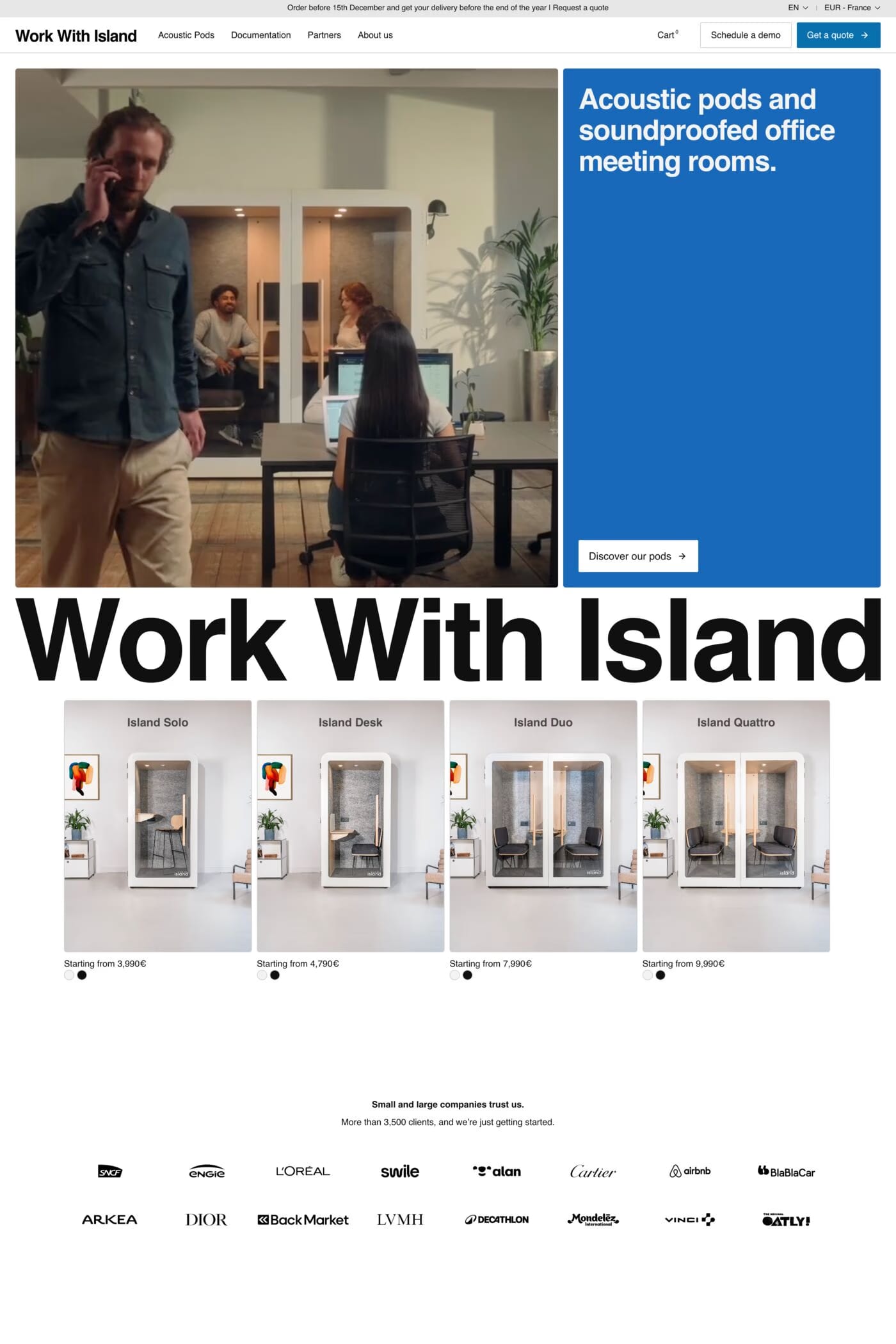 Work with Island
