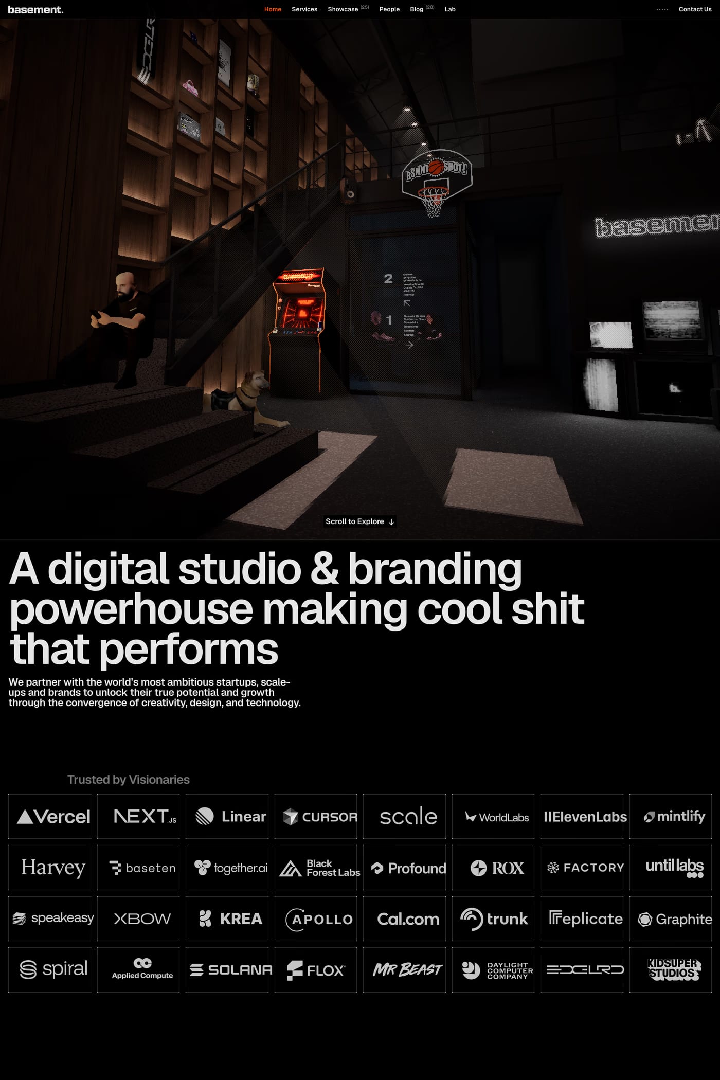 basement.studio — screenshot of the careers page