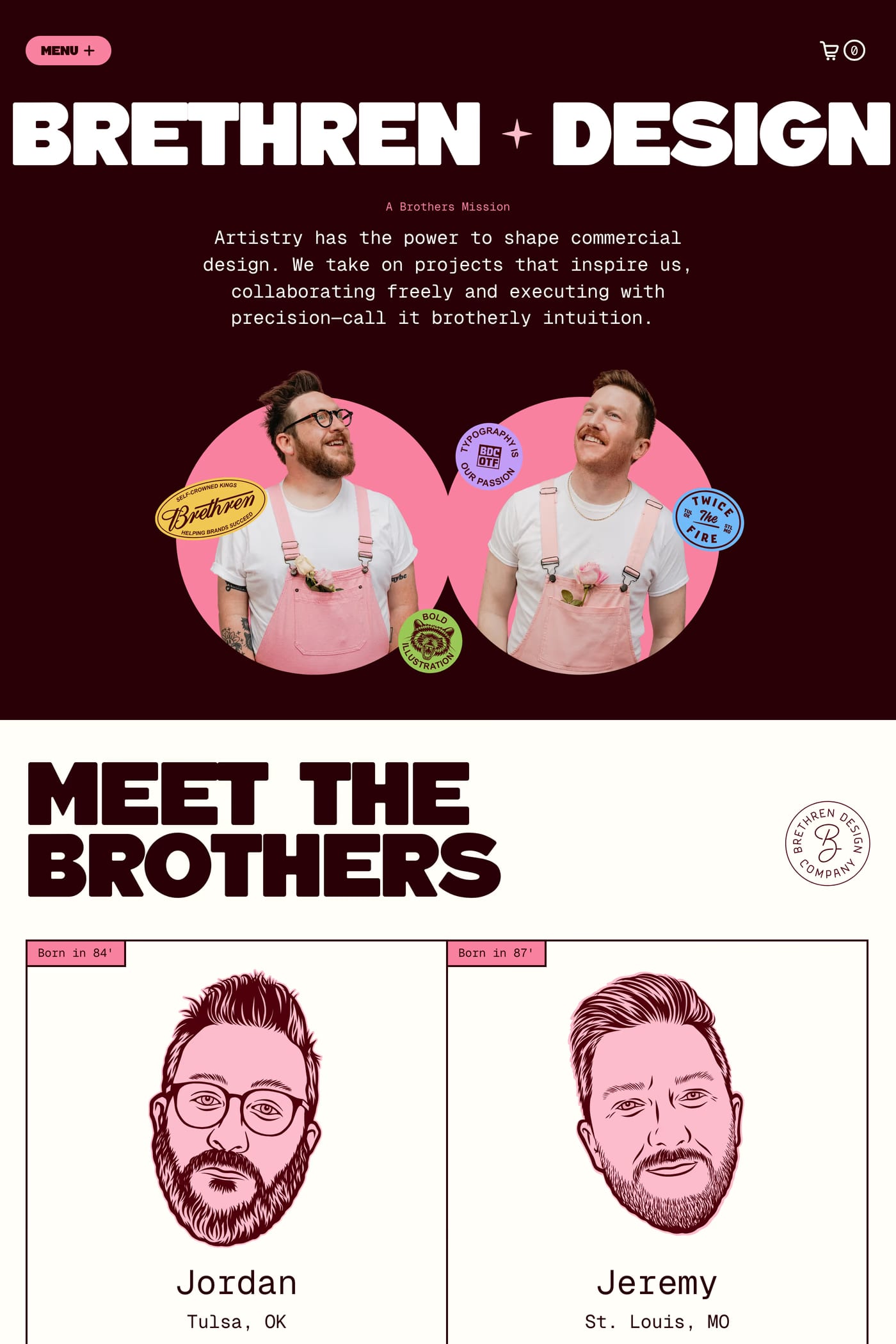 Brethren Design Co about page