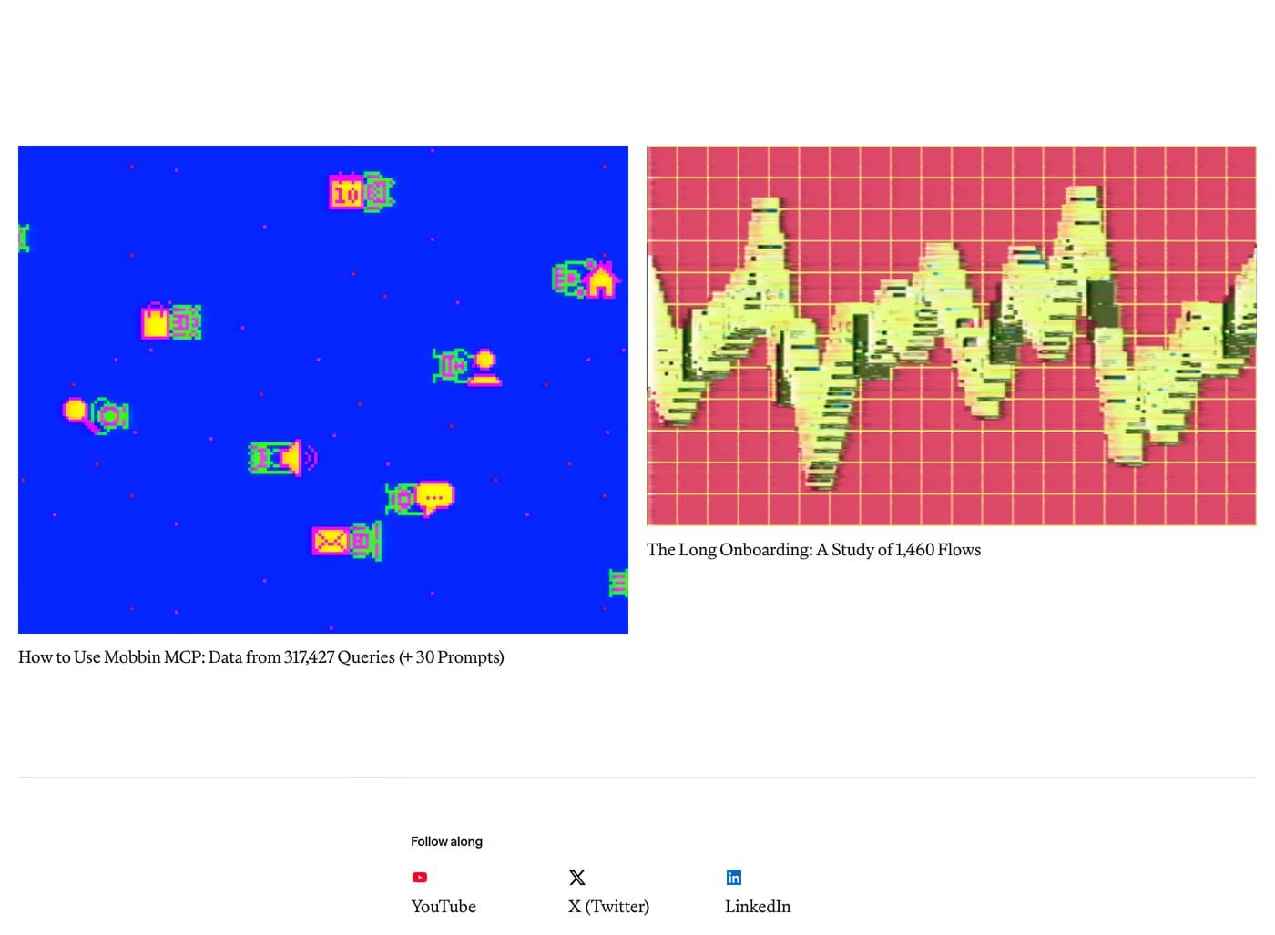 Mobbin — screenshot of the blog page