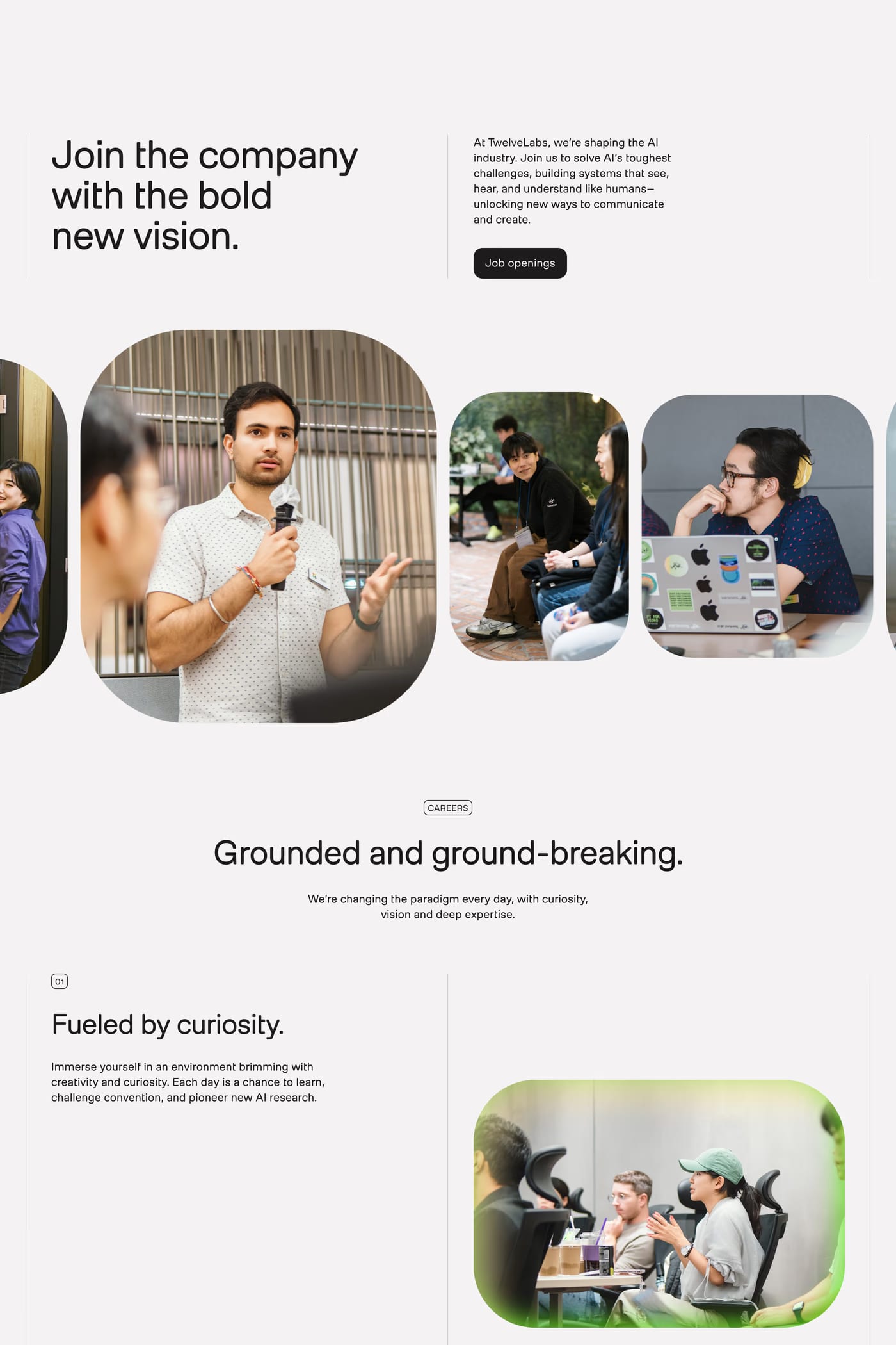 TwelveLabs careers page