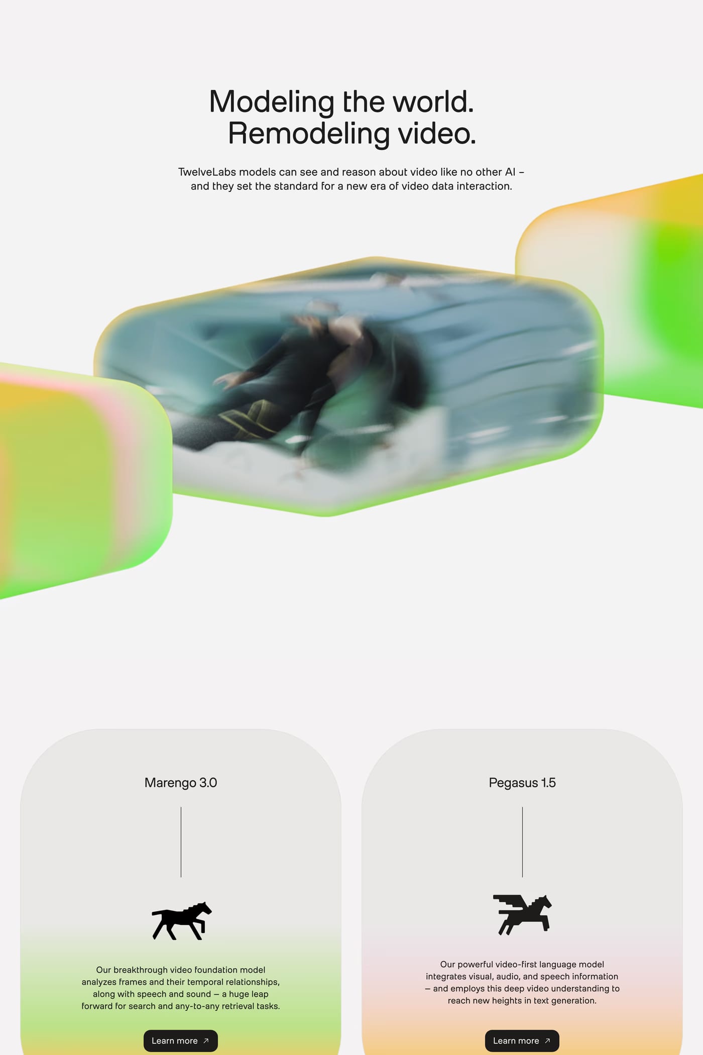 TwelveLabs features page