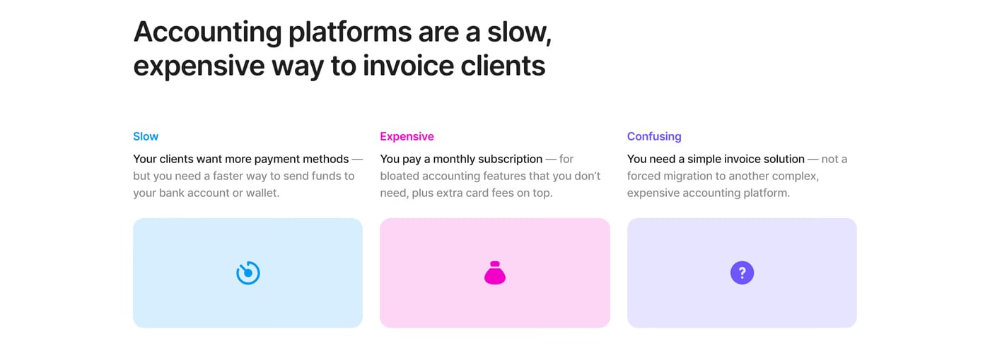 Acctual Features section