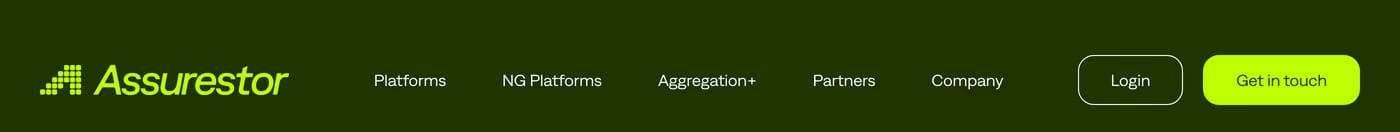 Assurestor Navigation section