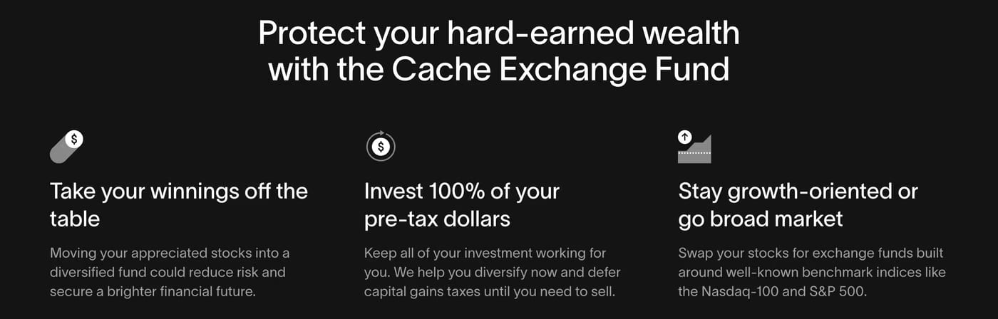 Cache Features section