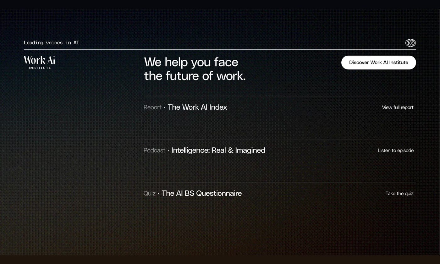 Glean — screenshot of the faq section