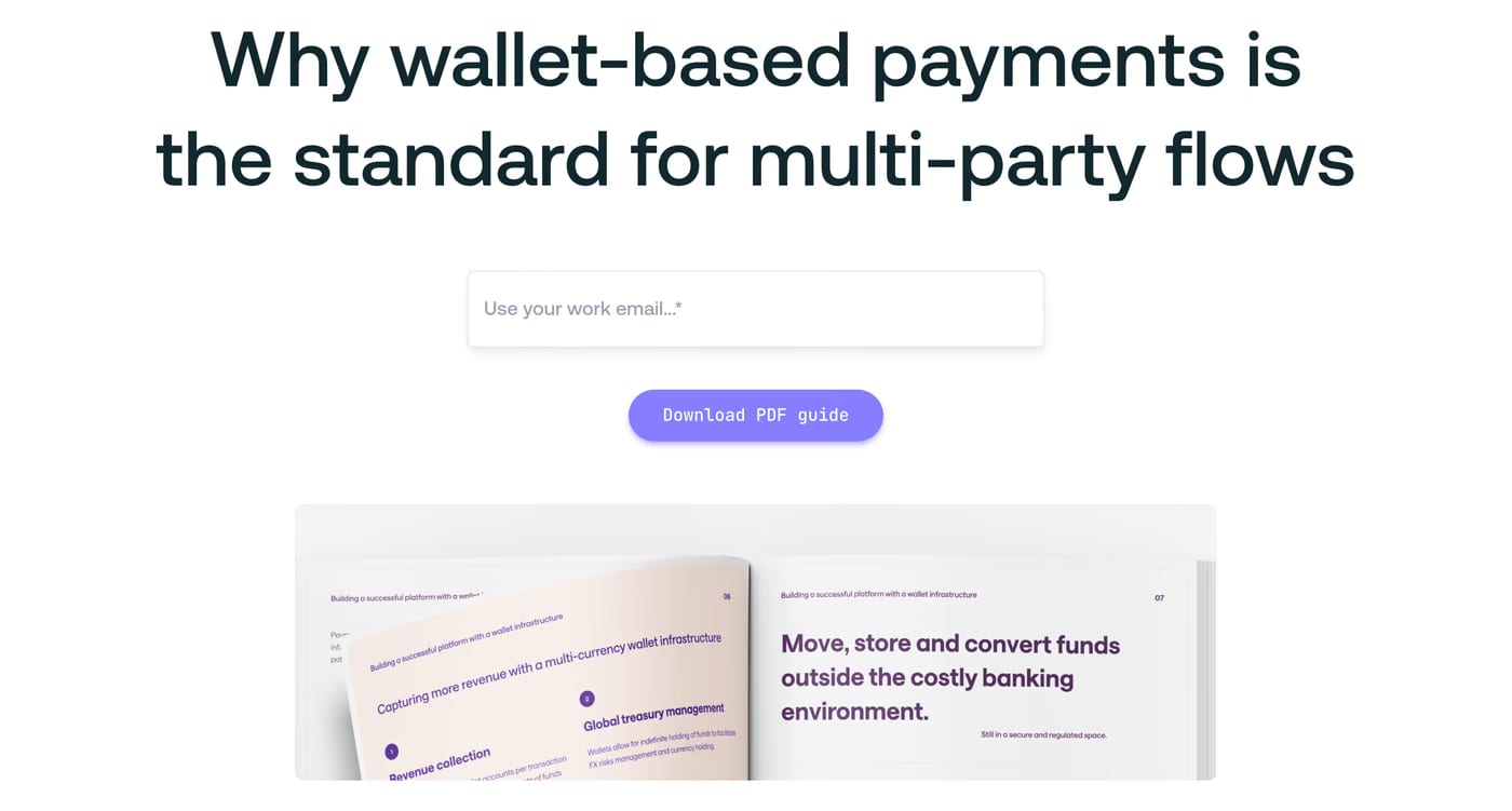 Mangopay — screenshot of the faq section