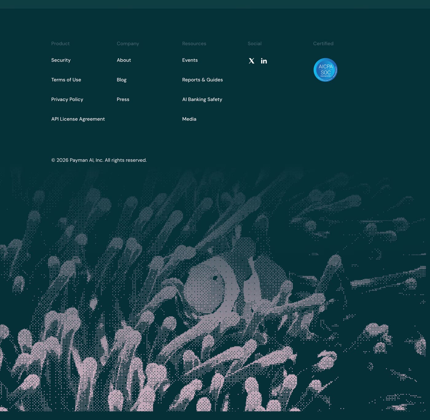 Payman Footer section