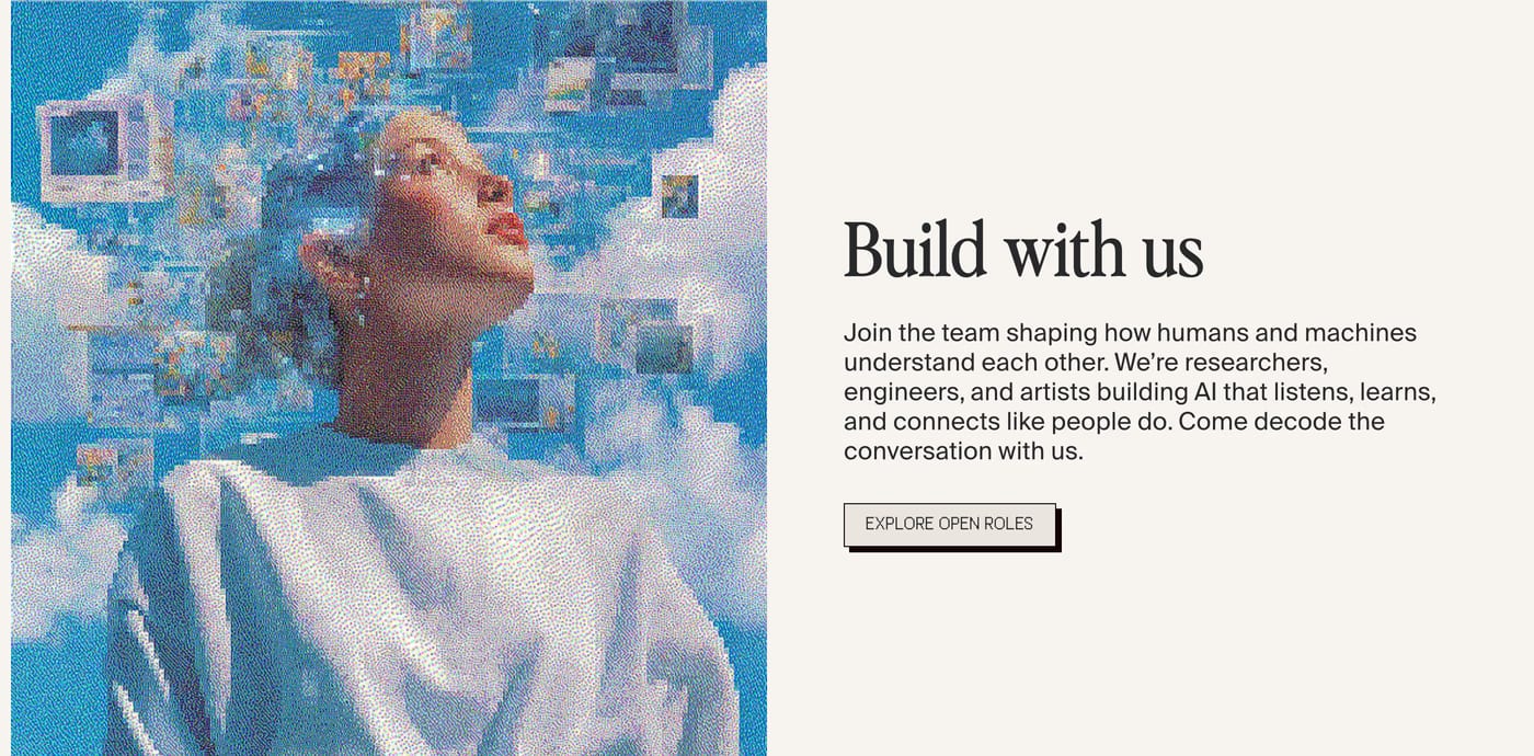 Tavus Call to action section