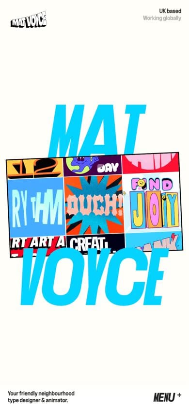 Mat Voyce mobile screenshot