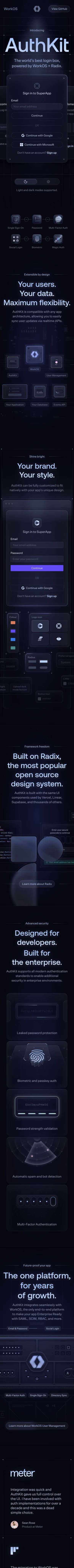 AuthKit mobile screenshot